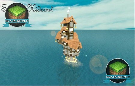 Скачать карту Sailors Hideout для Майнкрафт 1.7.9