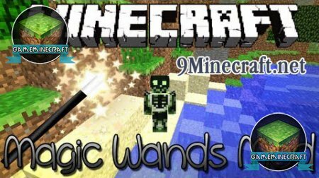 Скачать мод Magic Wands для Майнкрафт 1.7.10