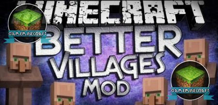 Мод Better Villages для Minecraft 1.7.10