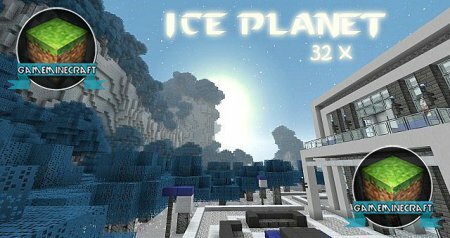 Скачать текстур пак Ice Planet для Майнкрафт 1.8
