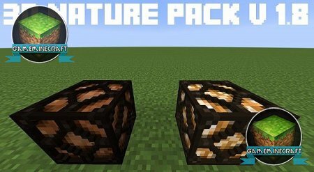 3D Nature [1.8] для Minecraft