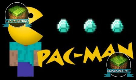 Скачать карту Pac-Man для Майнкрафт 1.8