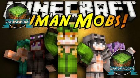 Human Mobs [1.8] для Minecraft