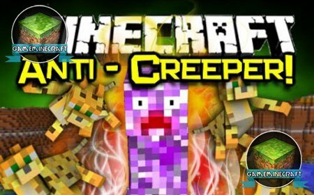 Скачать мод Inverse Creepers для Майнкрафт 1.8