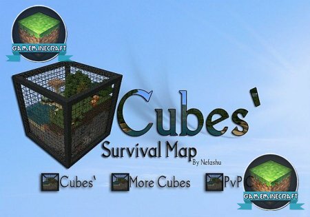 Cube Survival [1.8] для Minecraft