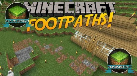 Footpaths [1.8.1] для Minecraft
