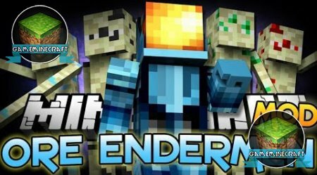 Ore Endermen [1.8.1] для Minecraft