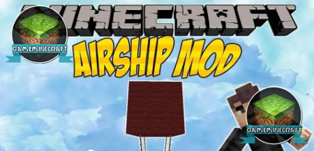 Скачать мод Airship для Майнкрафт 1.8.1