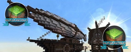 Steampunk Airship [1.8.1] для Minecraft
