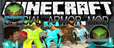 Special Armor [1.8.1] для Minecraft