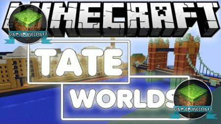 Скачать карту Tate Worlds для Майнкрафт 1.8.1