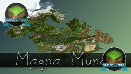 Скачать карту Magna Mundus для Майнкрафт 1.8.1