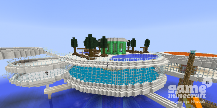 Подводный отель [1.7.10] для Minecraft