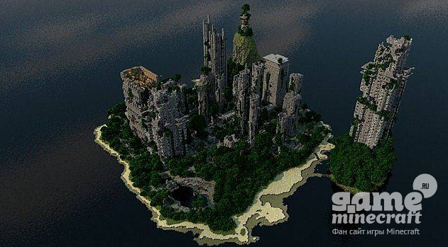 Заброшенный остров [1.7.10] для Minecraft