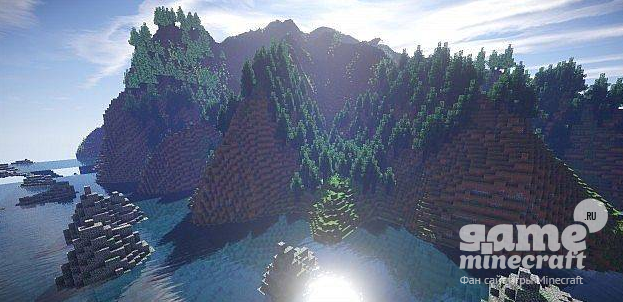 Квадратный остров [1.7.10] для Minecraft