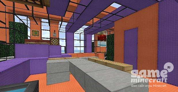 Модерн дом [1.11] для Minecraft