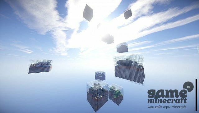 Кубический мир [1.8.8] для Minecraft