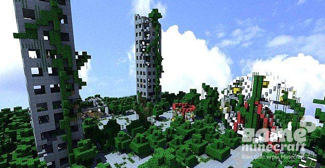 Умерший город [1.7.10] для Minecraft