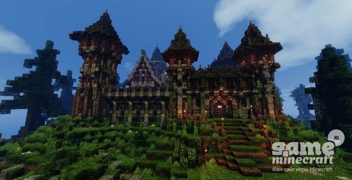 Замок в лесу [1.11.2] для Minecraft