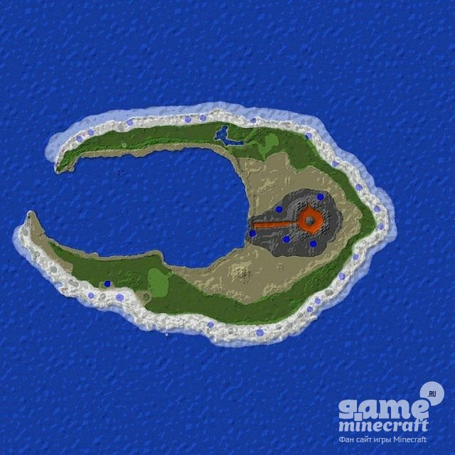 Остров Вуи [1.8.8] для Minecraft