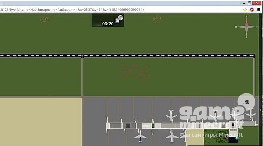 Скачать карту Проект: Аэропорт для Майнкрафт 1.8.8