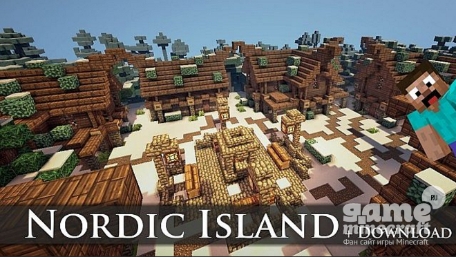 Остров Нордов [1.8.8] для Minecraft