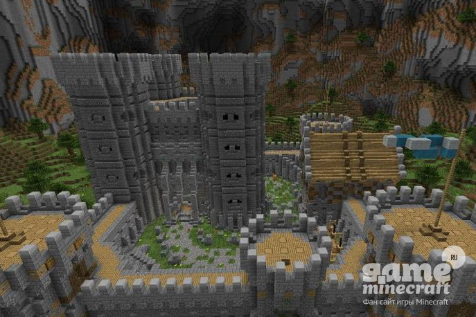 Скачать карту Замок Короля для Майнкрафт 1.8.8