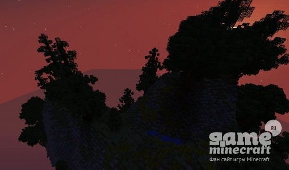 Высокий остров [1.9] для Minecraft
