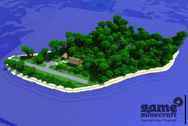Небольшой свободный остров [1.9] для Minecraft