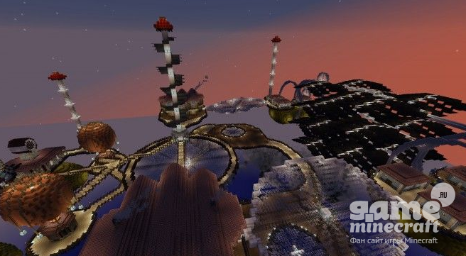 Воздушная база [1.9] для Minecraft