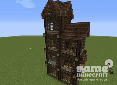 Средневековая многоэтажка [1.9] для Minecraft