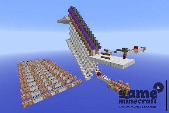 Эскалатор на редстоуне [1.8] для Minecraft
