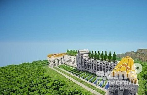 Греческий храм [1.7.10] для Minecraft