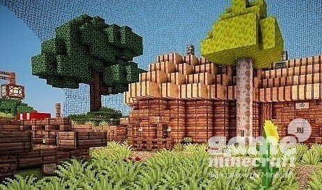 Деревня под куполом [1.9.2] для Minecraft